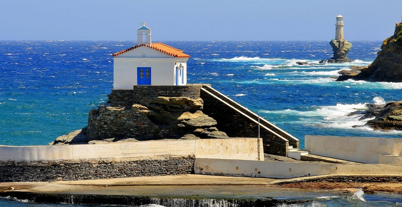 Η Παναγιά η θαλασσινή στην Άνδρο