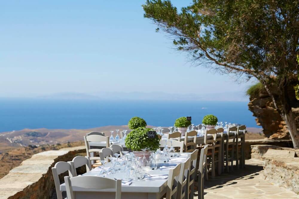 Γάμος στην Κέα, με μαγευτική θέα από το Kea Village