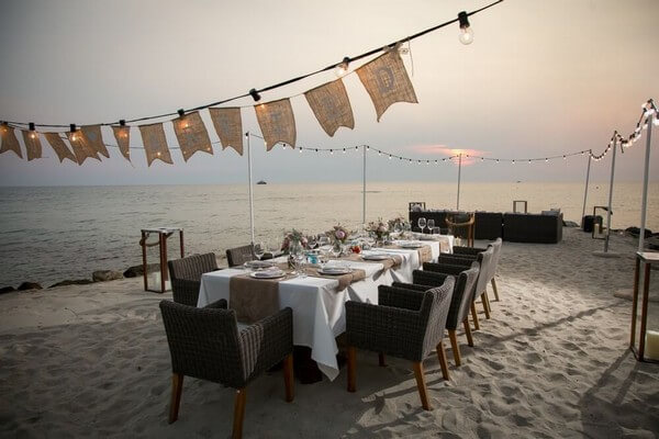 Wedding by the Beach - Γάμος στην αμμουδιά - ιδέες δεξίωσης